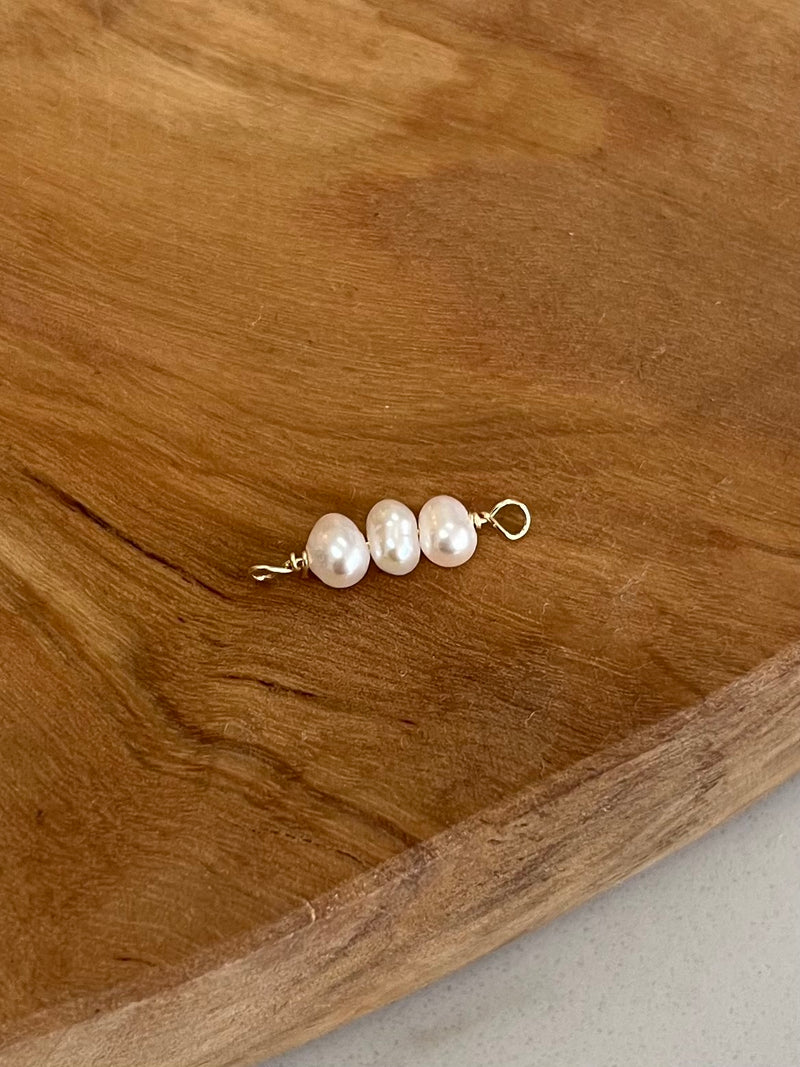 *NEW* Gold Filled bead Pearl Connector