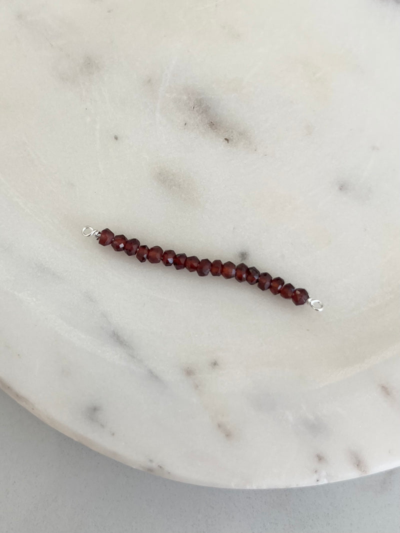 *NEW* 925 Sterling Silver Crystal Bead Connectors (Exclusive)