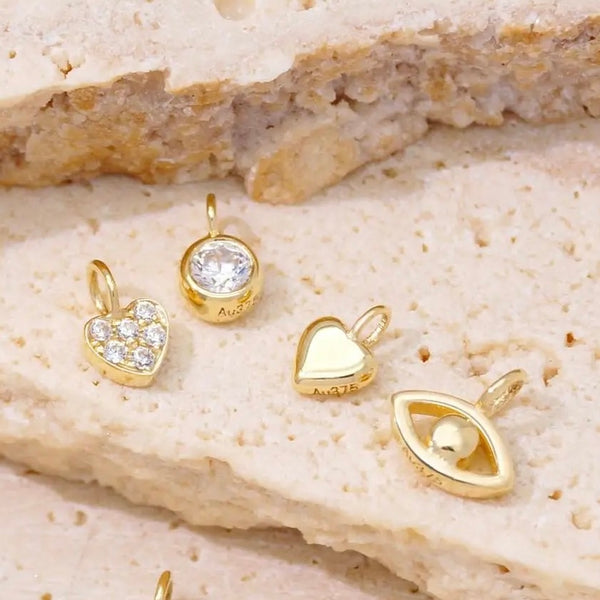 *NEW* 9ct solid gold mini charms