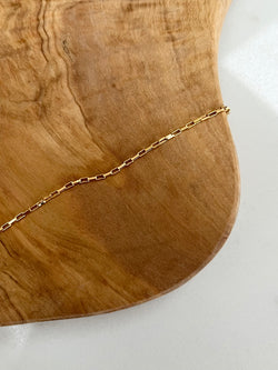 *NEW* 1.25mm Open box gold filled chain (1 METRE)