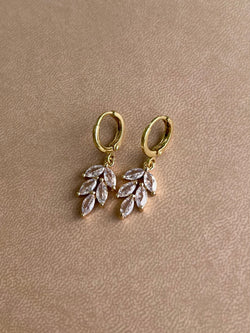 NEW Bougie 14k Gold Plated Huggie earrings
