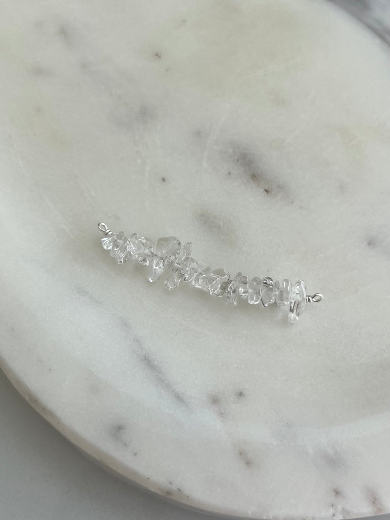 *NEW* 925 Sterling Silver Raw Chip Connectors (Exclusive)