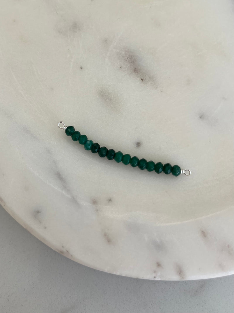 *NEW* 925 Sterling Silver Crystal Bead Connectors (Exclusive)