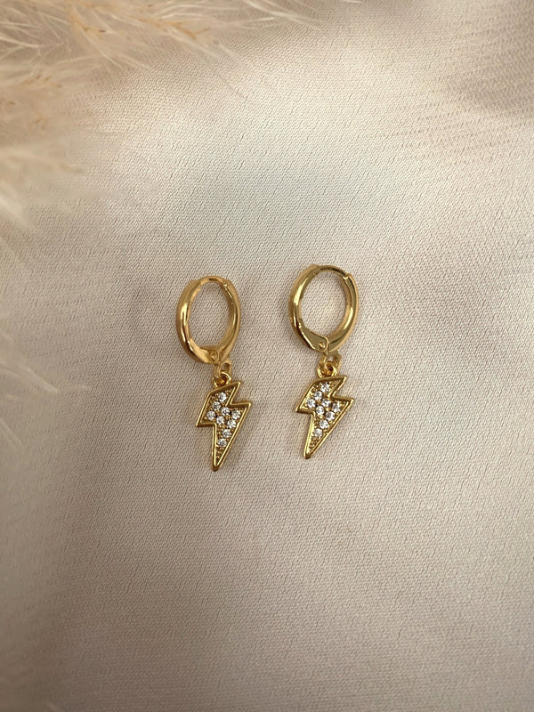 *NEW* Rai 14k Gold Plated Huggie earrings